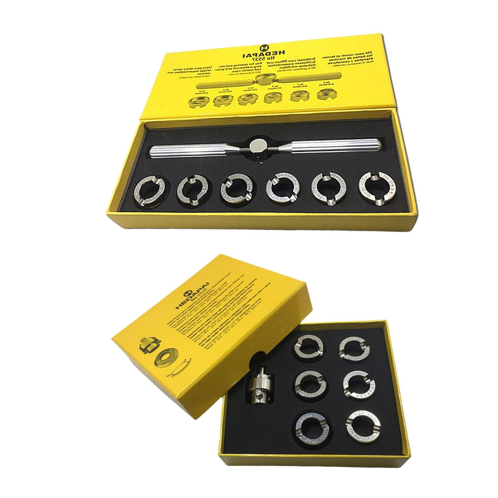 Watchmaker Repair Tool Kit Case Opener - Wysokiej jakości zestaw do otwierania kopert