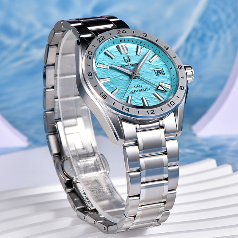 Men Mechanical Watch Sapphire Crystal - Nowy PD-1792 PAGANI DESIGN 100M Wodoodporny