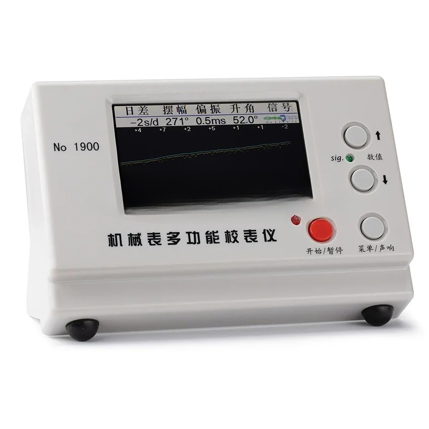 Timegrapher Watch Calibration Timing Machine - Weishi NIE. 1900 Timegrapher Mechaniczny Tester