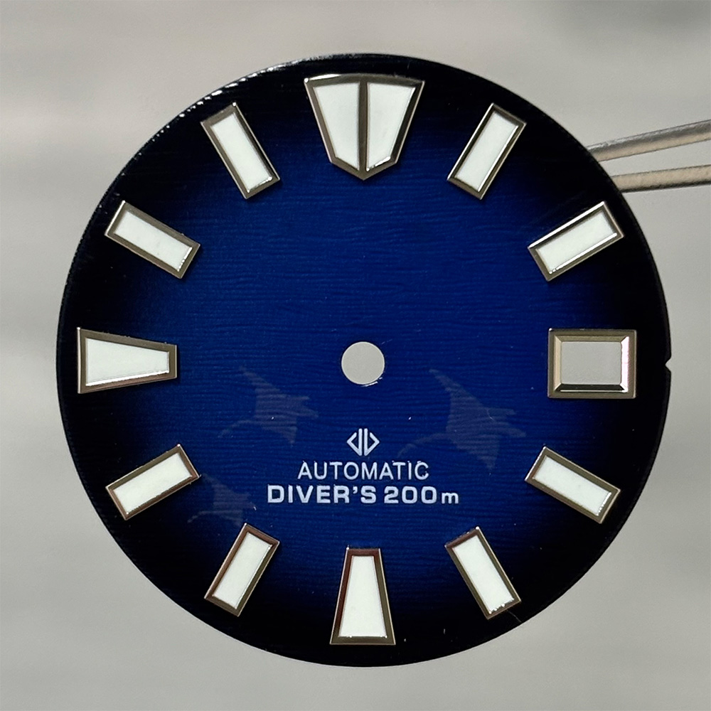 Automatic Dive Watch 200M Nh35 Movement - Tarcza zegarka Ocean Wave Manta Ray