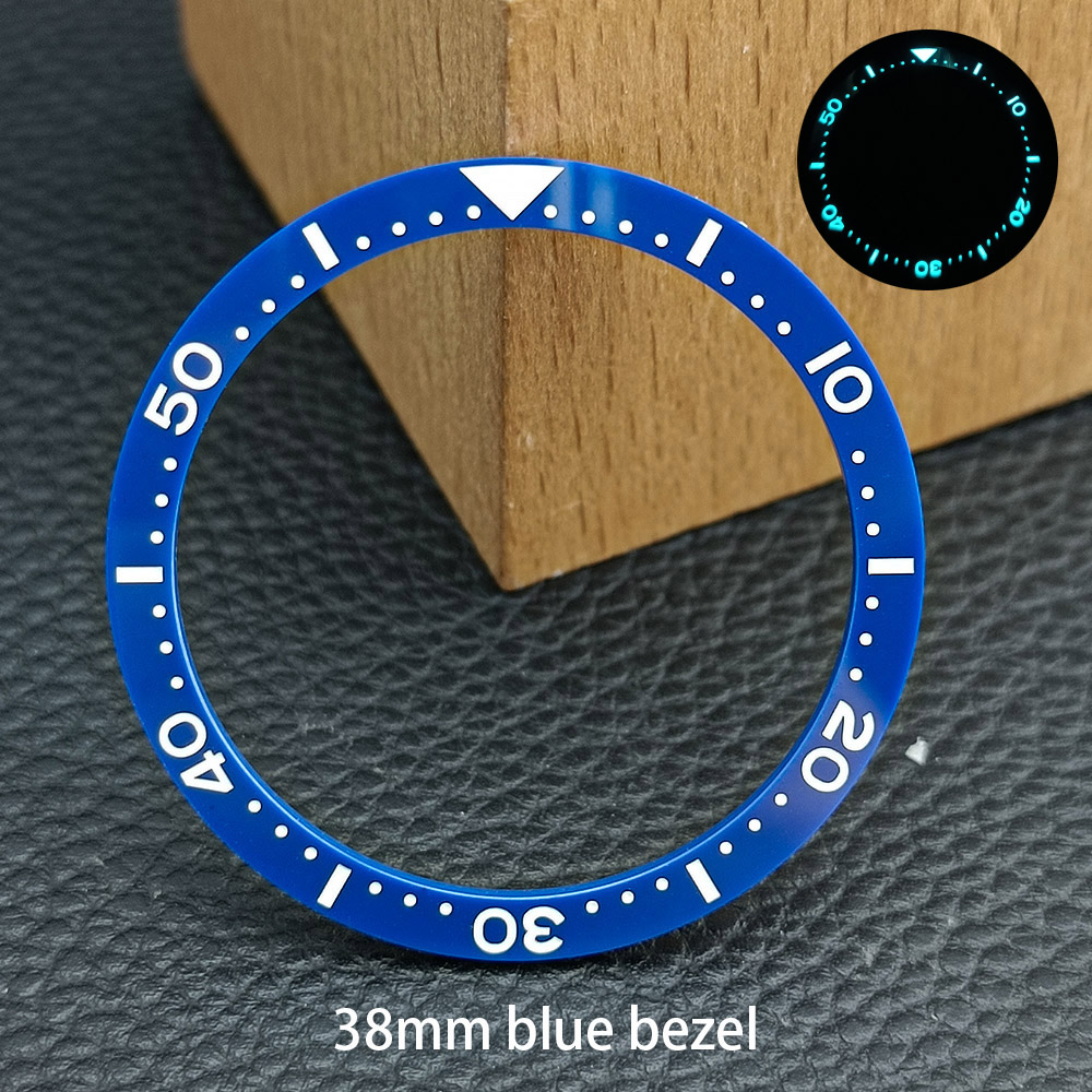 Watch Bezel Insert Ceramic Luminous - Wkładka do zegarka ceramiczna płaska 38*31.5mm,
