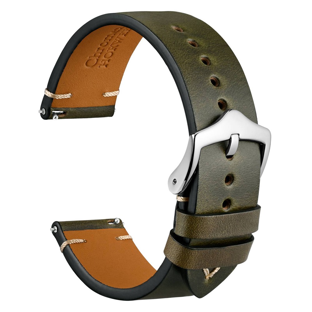 Leather Watch Strap Quick Release 20Mm 22Mm - WOCCI olejowoskowe skórzane paski do zegarków
