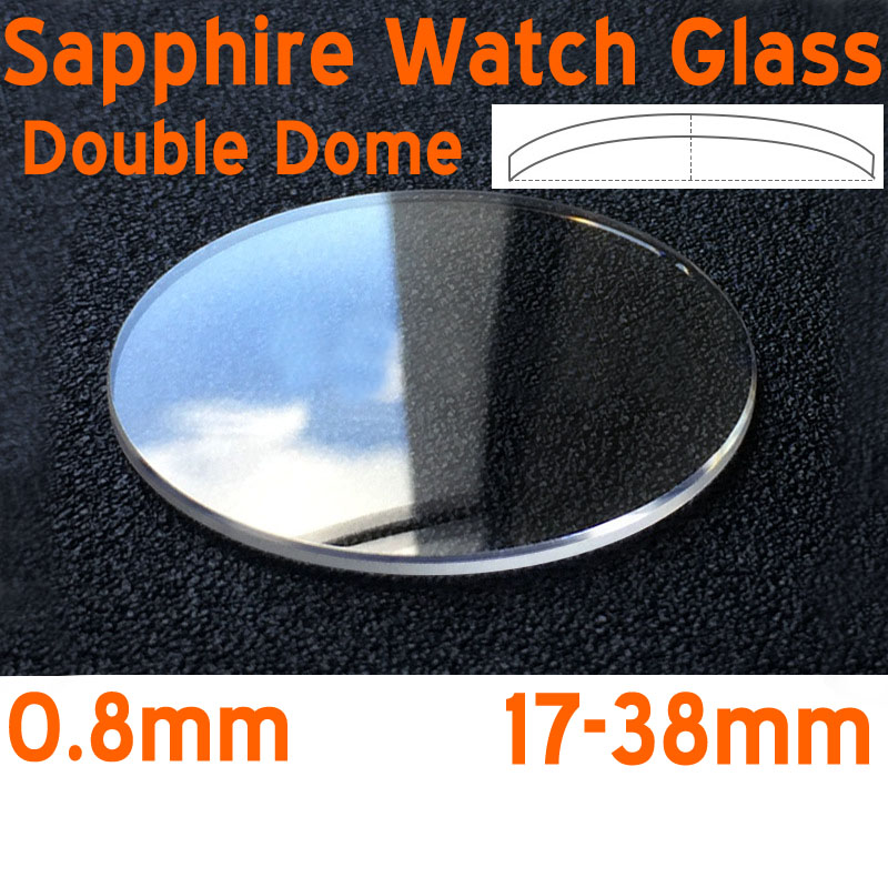 Szkiełka szafirowe do zegarków – Sapphire Watch Crystal Double Domed recenzja i cena