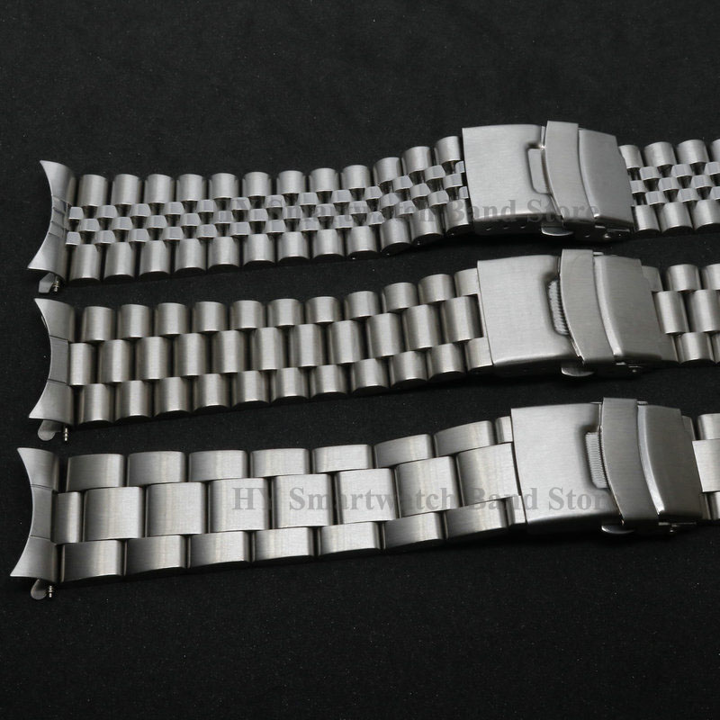 Solidna bransoletka ze stali n – Solid Stainless Steel Watch Bracelet Jubilee recenzja i cena