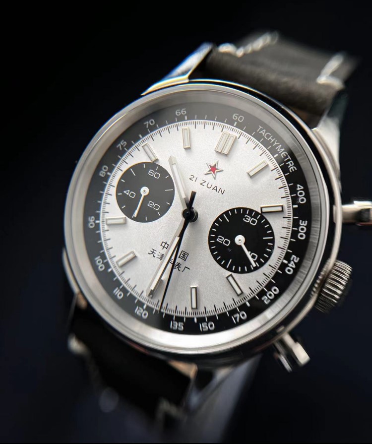 Zegarek SEA-GULL Panda Chronog – Chronograph Mechanical Watch Seagull 1963 recenzja i cena