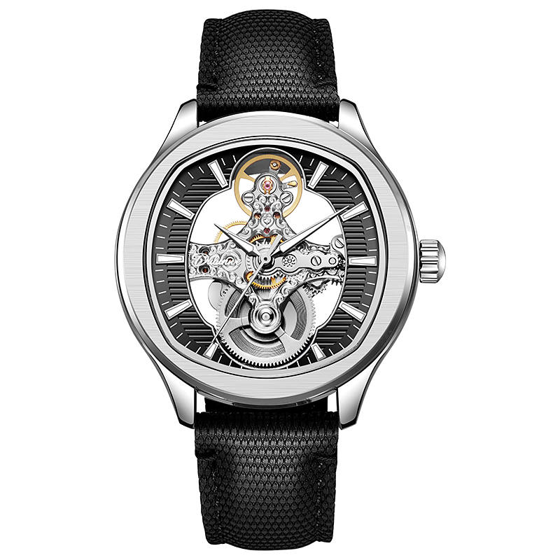 Zegarek z odwróconym tourbillo – Skeleton Automatic Watch Luxury Tourbillon recenzja i cena