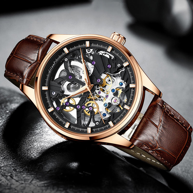 Ailang – luksusowy, w pełni au – Skeleton Automatic Watch Luxury Tourbillon recenzja i cena