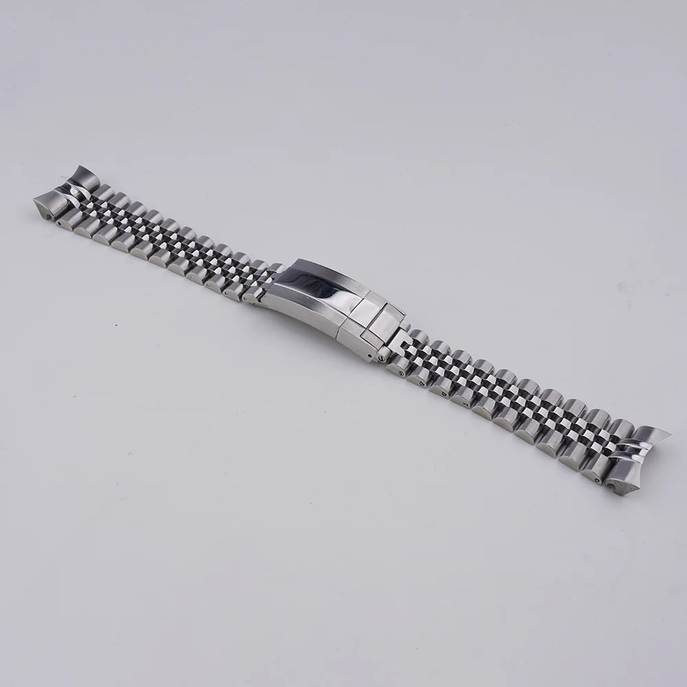 Rolamy 22mm jubileuszowy pasek – Solid Stainless Steel Watch Bracelet Jubilee recenzja i cena