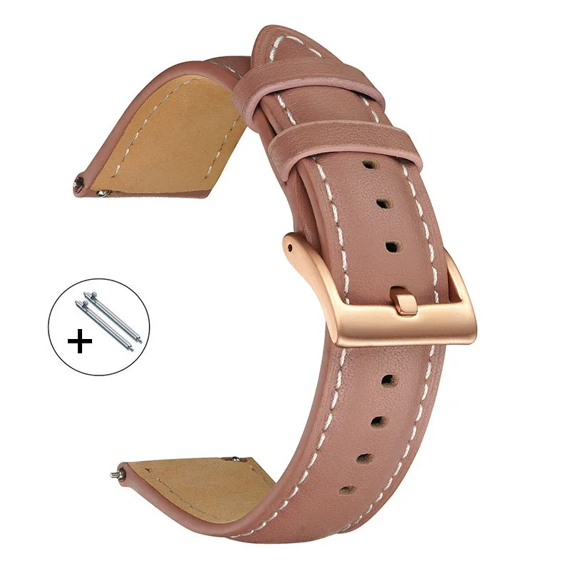 Pasek do zegarka z prawdziwej  – Leather Watch Strap Quick Release 20Mm 22Mm recenzja i cena