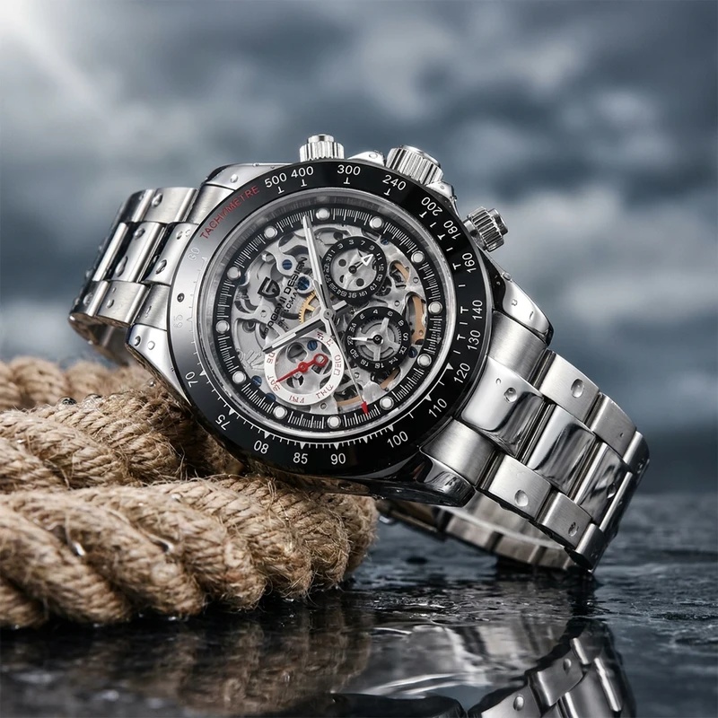 PAGANI DESIGN 1653 – męski zeg – Men Mechanical Watch Sapphire Crystal recenzja i cena