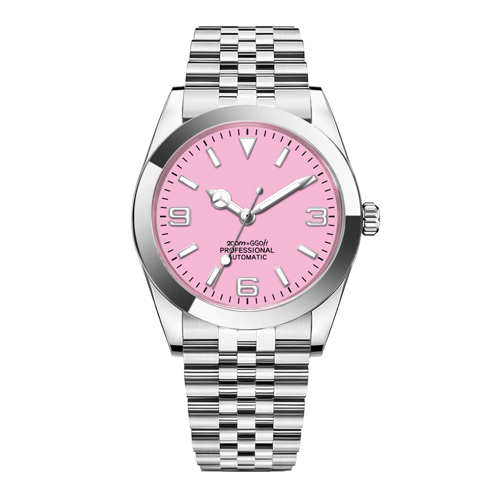 Zegarek z własnym logo, luksus – Men Mechanical Watch Sapphire Crystal recenzja i cena