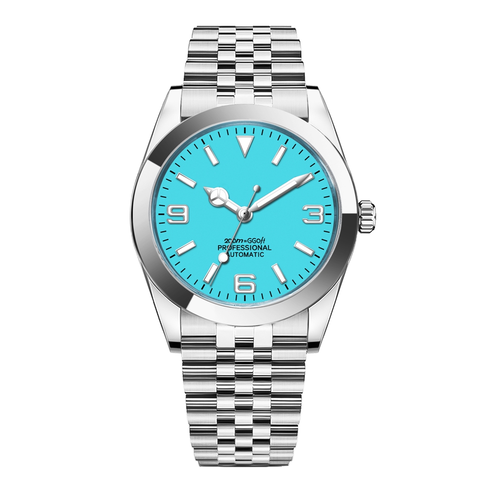 Zegarek z własnym logo, luksus – Men Mechanical Watch Sapphire Crystal recenzja i cena