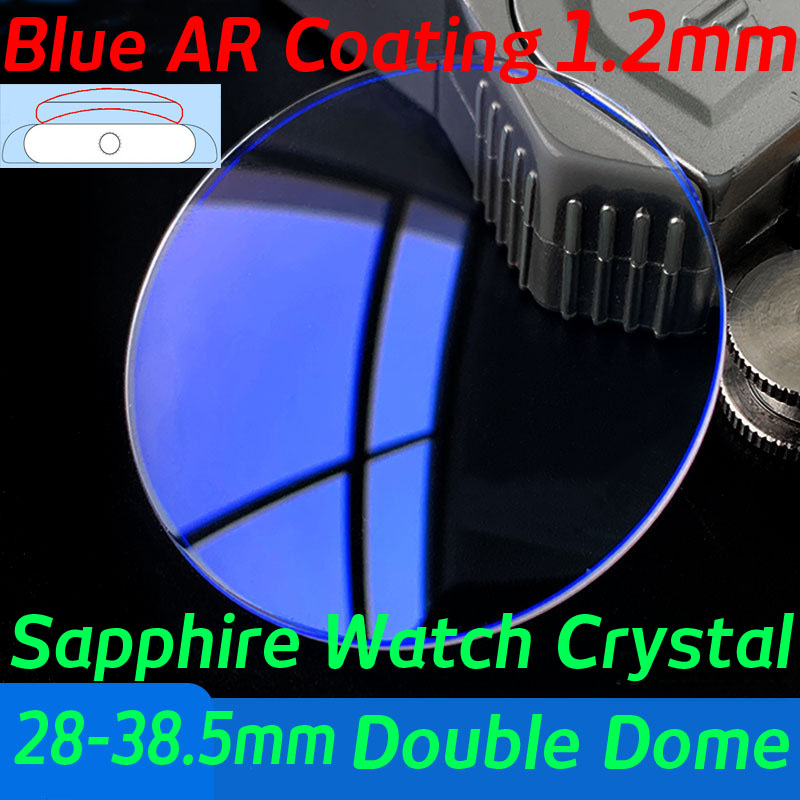 Niebieski szafirowy zegarek 1. – Sapphire Watch Crystal Double Domed recenzja i cena