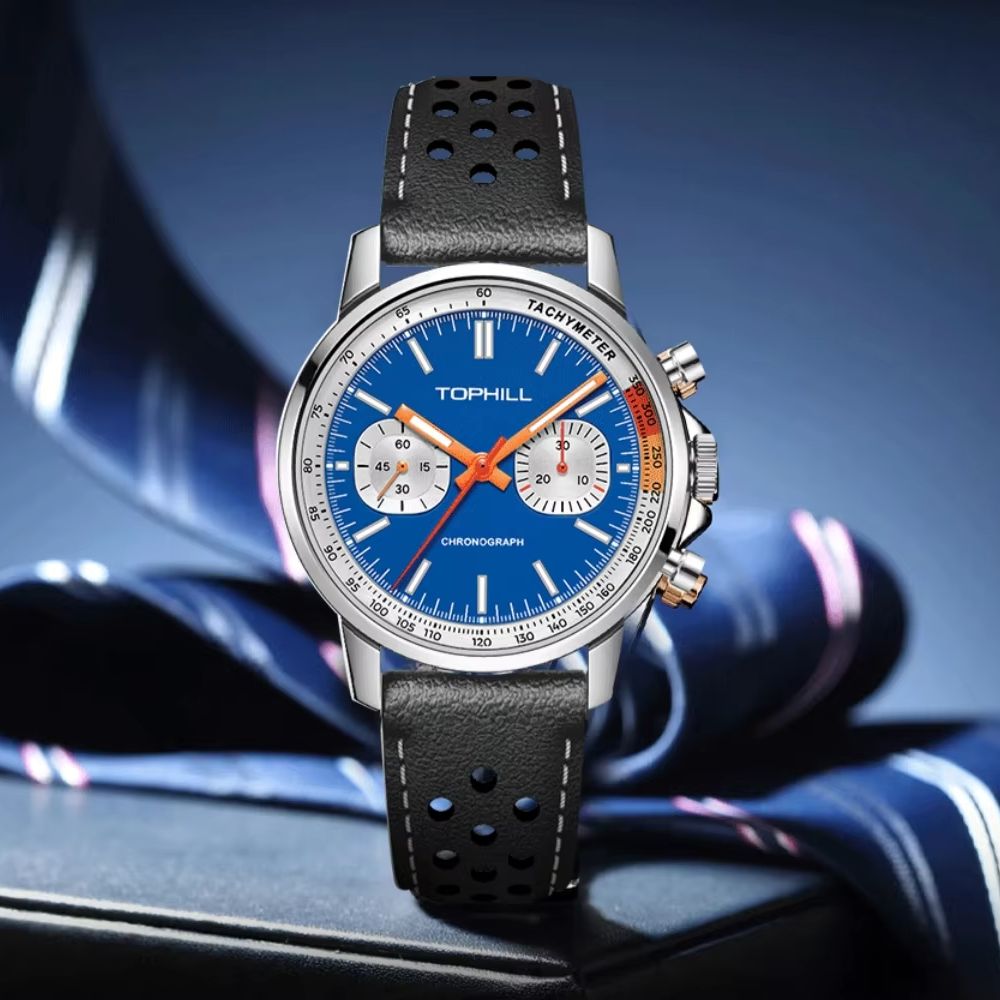 Zegarek TOPHILL 1963 Chronogra – Chronograph Mechanical Watch Seagull 1963 recenzja i cena