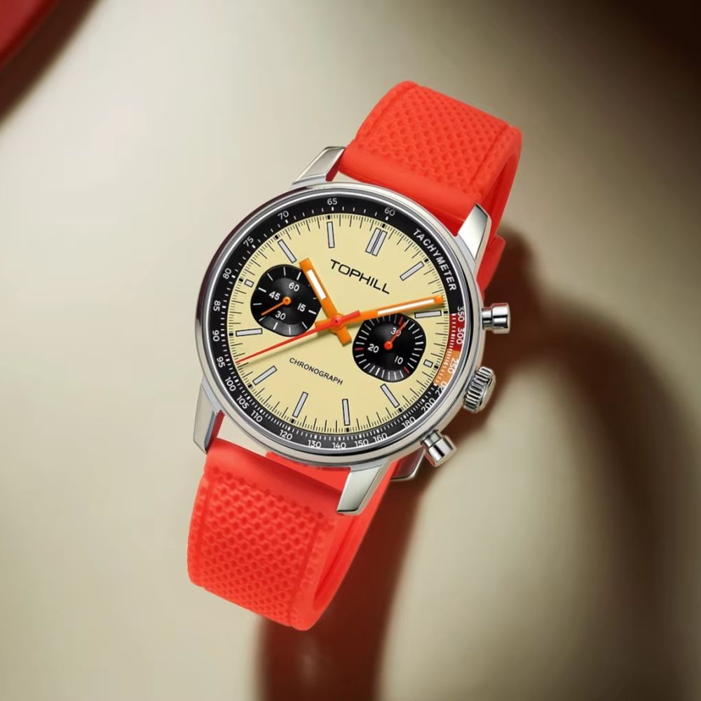 Zegarek TOPHILL 1963 Chronogra – Chronograph Mechanical Watch Seagull 1963 recenzja i cena
