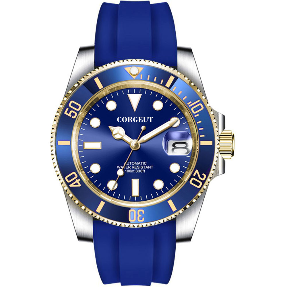 Corgeut Fashion Japan 24 Jewel – Men Mechanical Watch Sapphire Crystal recenzja i cena