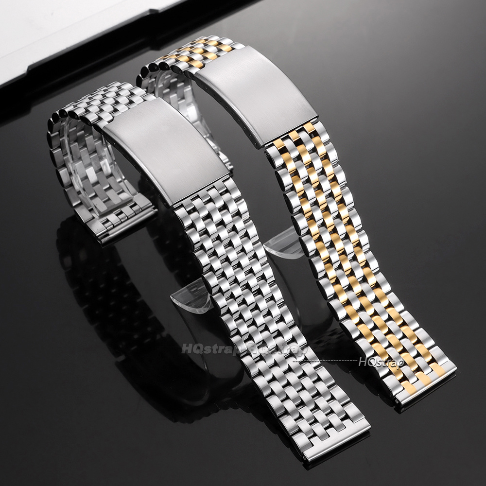 Nowy pasek do zegarka ze stali – Solid Stainless Steel Watch Bracelet Jubilee recenzja i cena