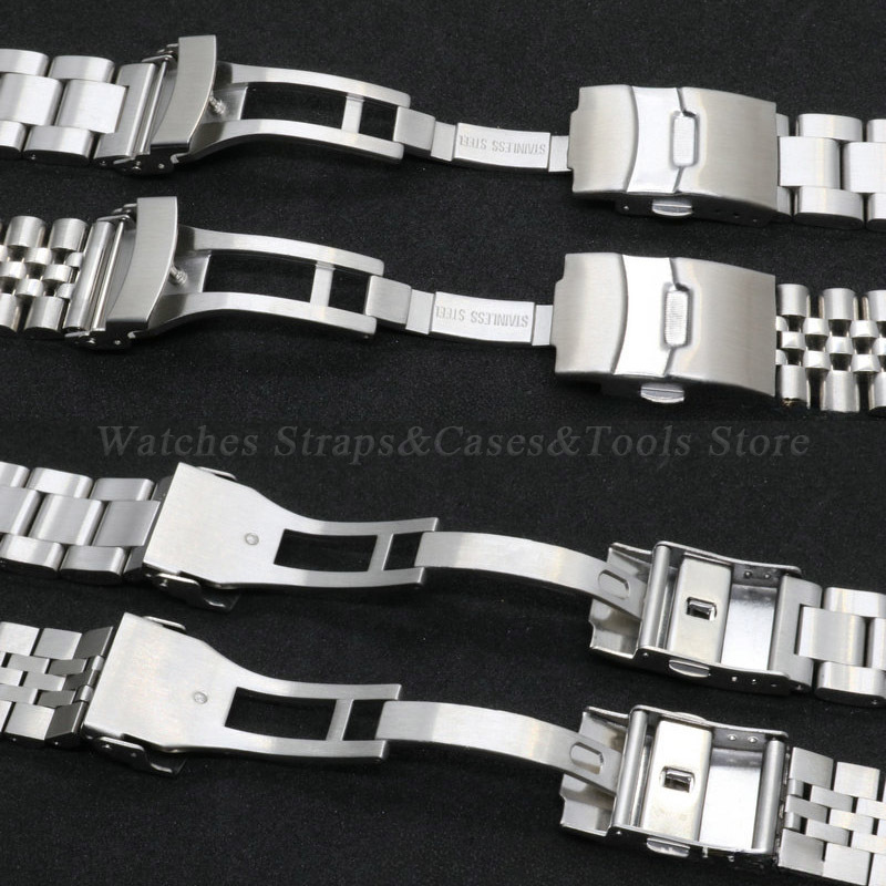 Pasek ze stali nierdzewnej 316 – Solid Stainless Steel Watch Bracelet Jubilee recenzja i cena