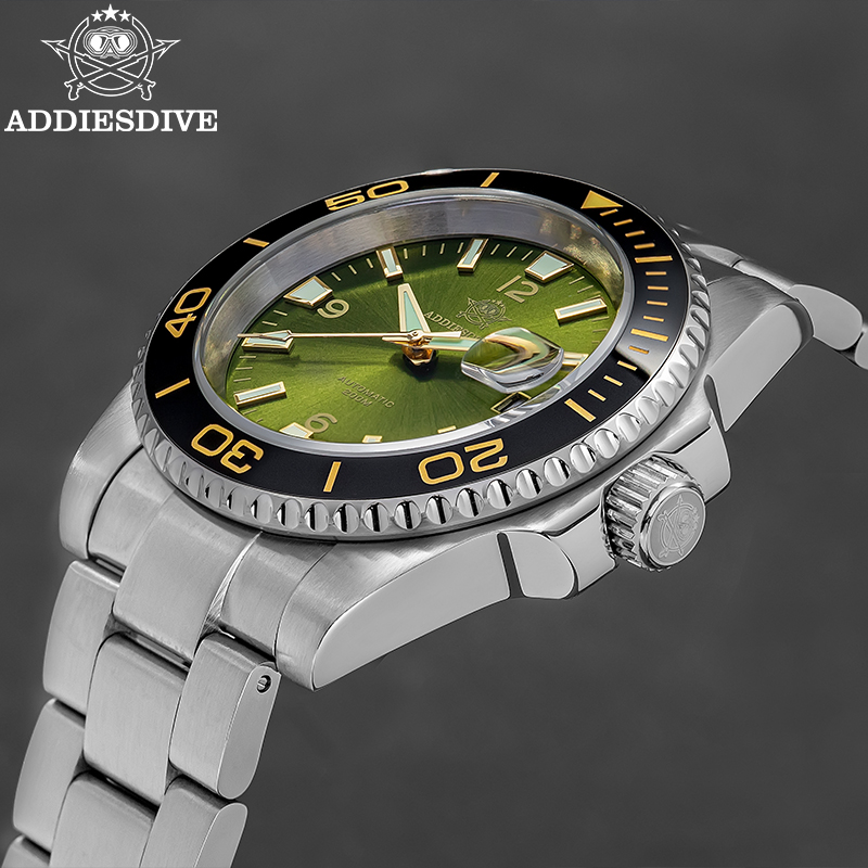 ADDIESDIVE Męski zegarek do nu – Automatic Dive Watch 200M Nh35 Movement recenzja i cena