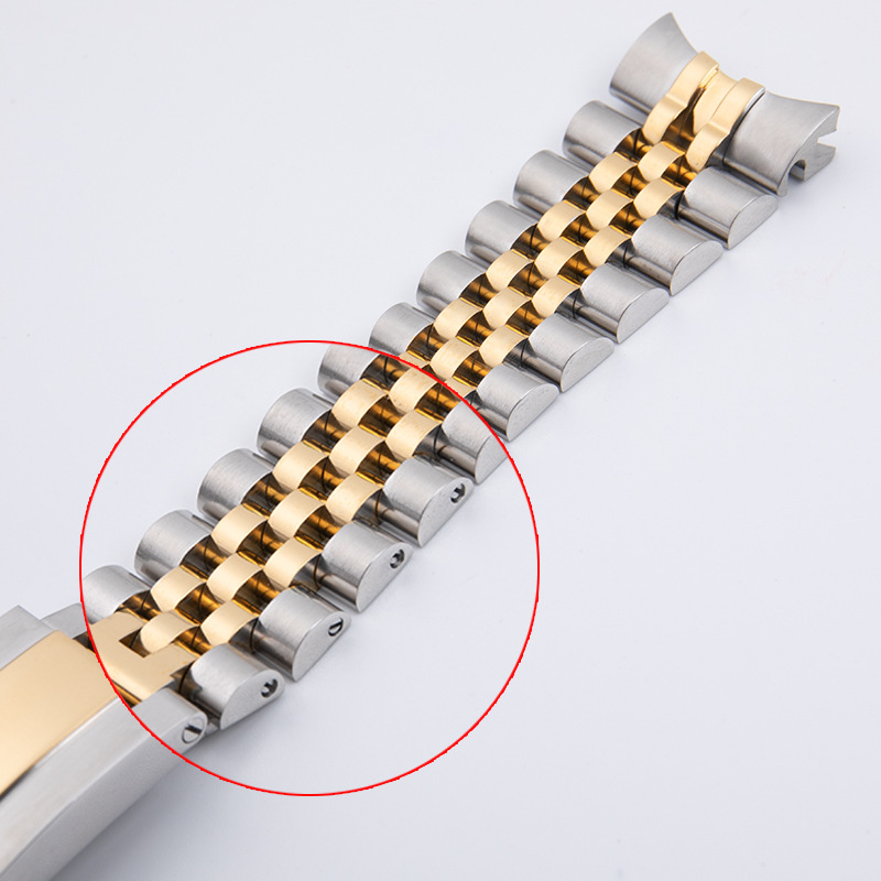 Solidna stalowa bransoleta Jub – Solid Stainless Steel Watch Bracelet Jubilee recenzja i cena