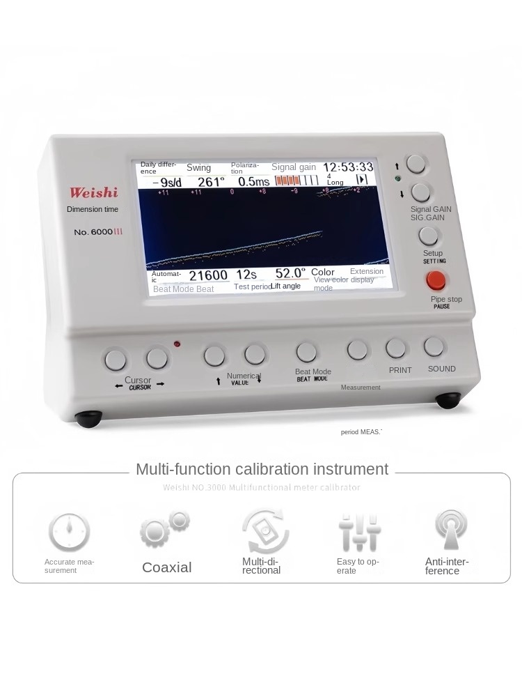 MTG-6000 – zestaw narzędzi dia – Timegrapher Watch Calibration Timing Machine recenzja i cena