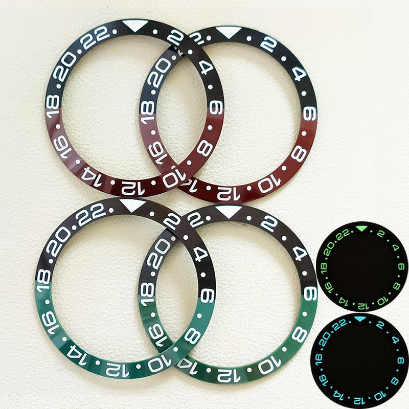 38mm Zakrzywiony niebiesko-zie – Watch Bezel Insert Ceramic Luminous recenzja i cena