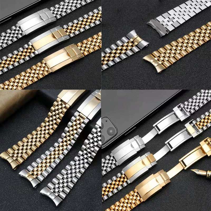 20MM Bransoleta Jubilee ze Sta – Solid Stainless Steel Watch Bracelet Jubilee recenzja i cena