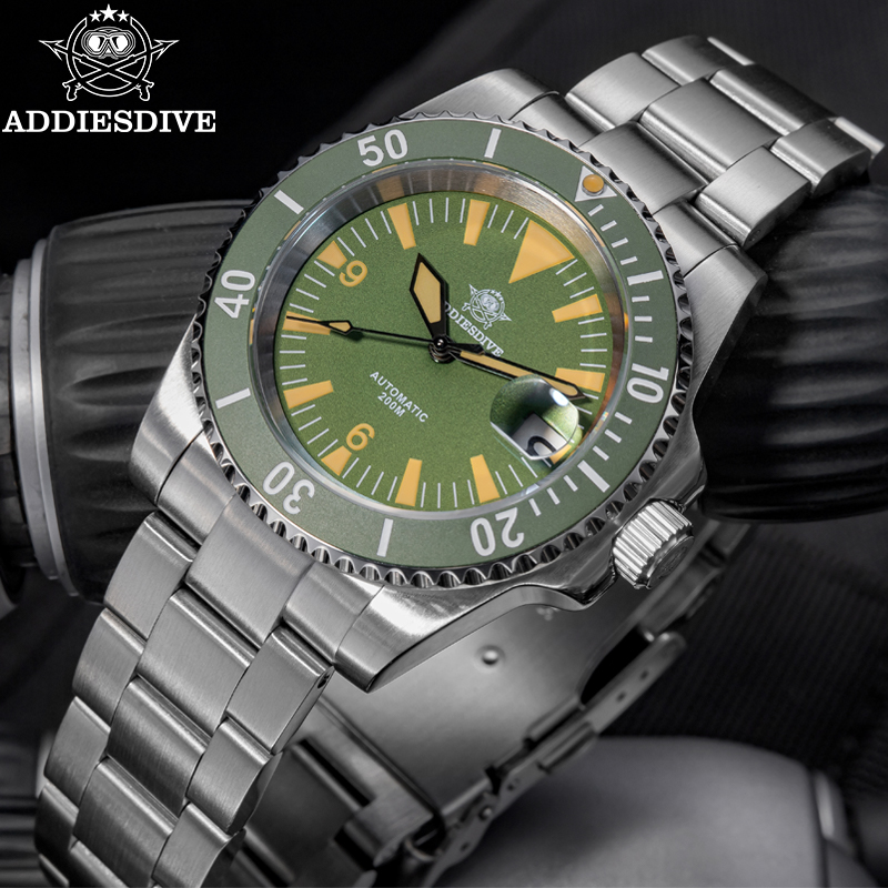 ADDIESDIVE Topowa Marka NH35 A – Automatic Dive Watch 200M Nh35 Movement recenzja i cena