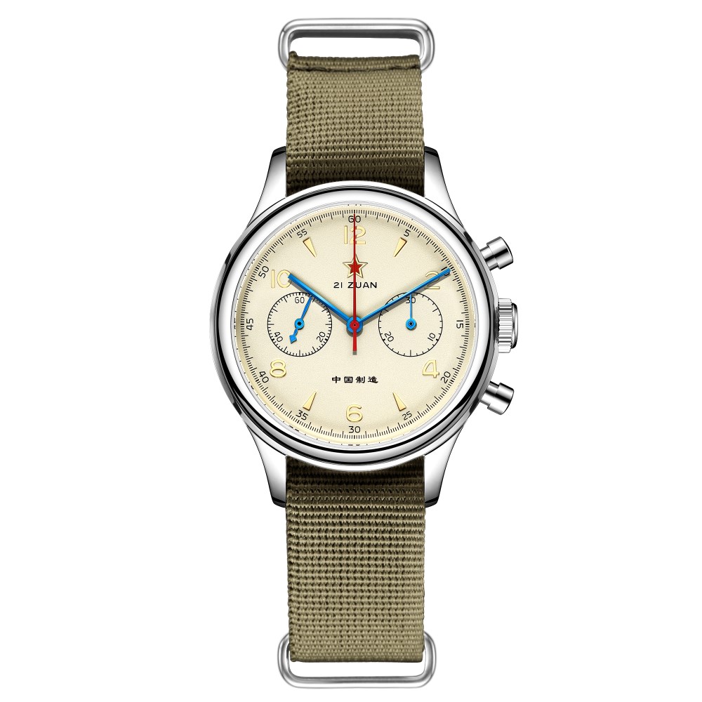 SEAKOSS Męski Zegarek Chronogr – Chronograph Mechanical Watch Seagull 1963 recenzja i cena