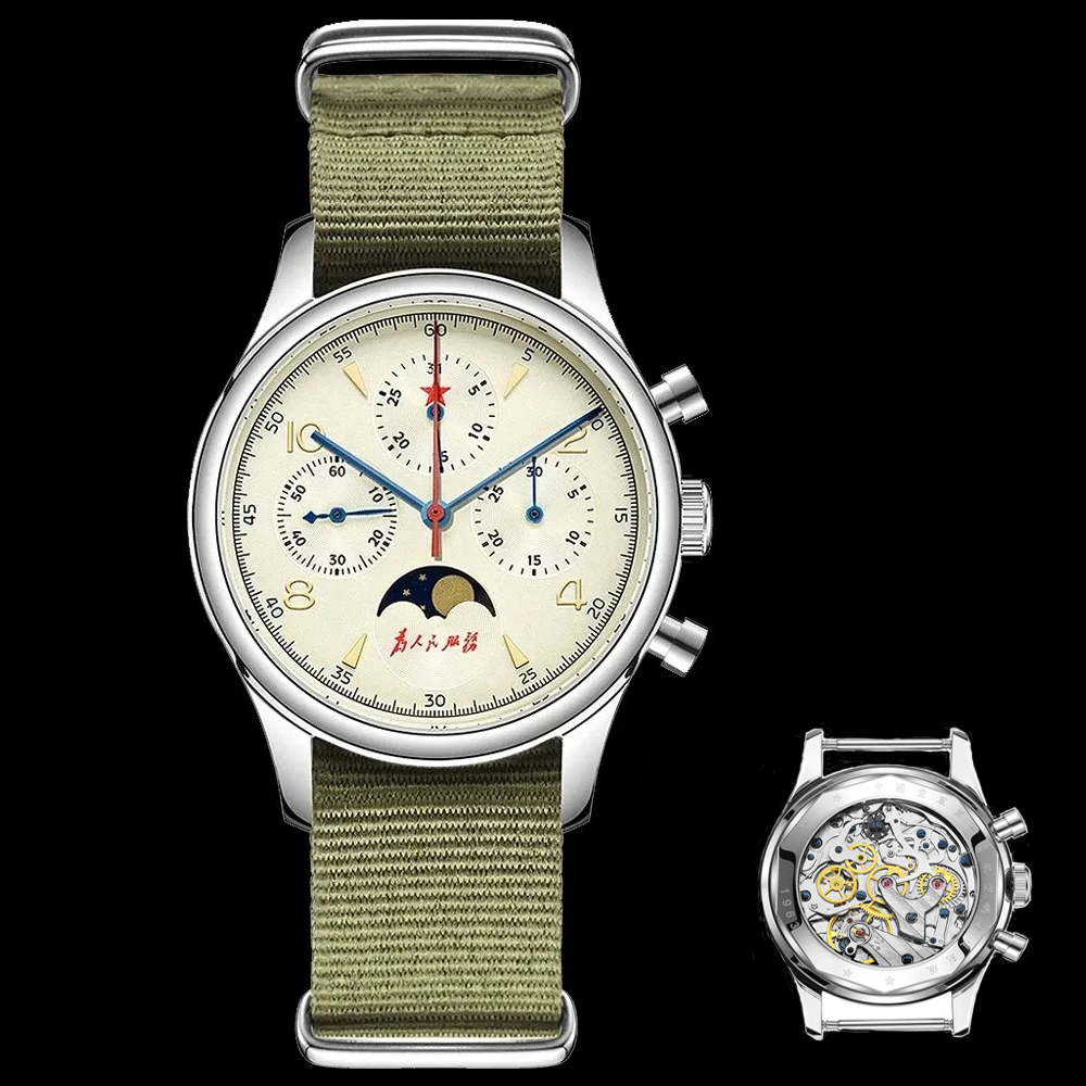 SEAKOSS 1963 chronograf szafir – Chronograph Mechanical Watch Seagull 1963 recenzja i cena