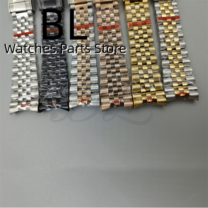 BLIGER 20mm Nowa Bransoleta Ju – Solid Stainless Steel Watch Bracelet Jubilee recenzja i cena