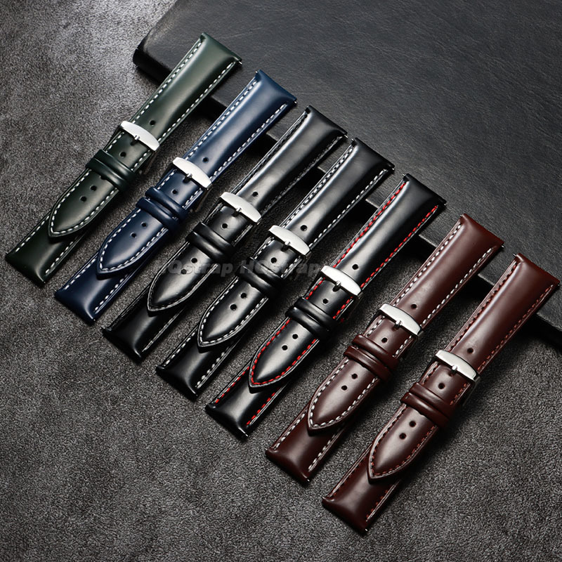 Pasek do zegarka z olejowanej, – Leather Watch Strap Quick Release 20Mm 22Mm recenzja i cena