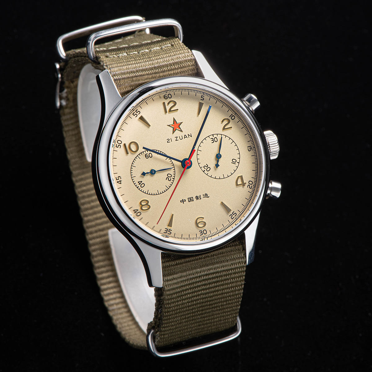1963 Polit chronograf męski z  – Chronograph Mechanical Watch Seagull 1963 recenzja i cena