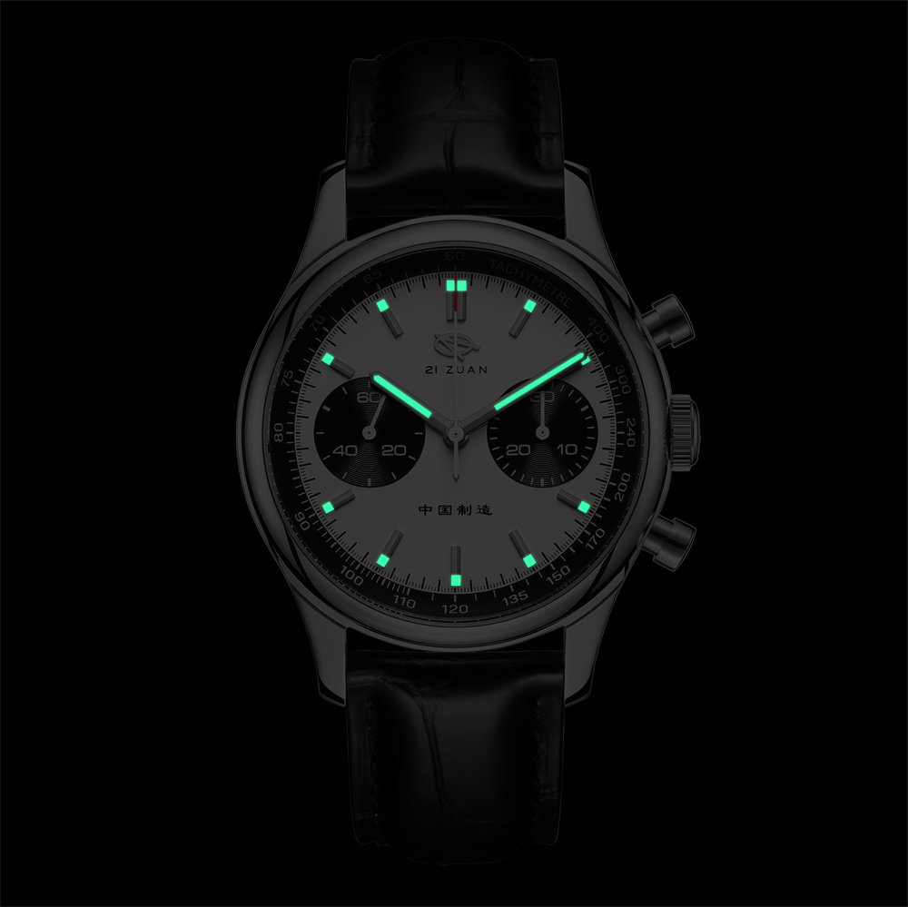SEAKOSS Panda Męski Zegarek Me – Chronograph Mechanical Watch Seagull 1963 recenzja i cena