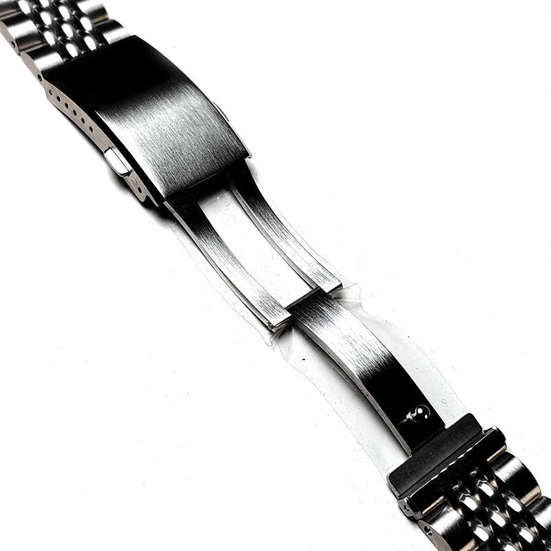 Pasek do zegarka luksusowy ze  – Solid Stainless Steel Watch Bracelet Jubilee recenzja i cena